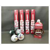 Vtg Disney Christmas Light, Sock Monkey Mug & More