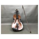 Vtg Ernst Martin Violin & Bow
