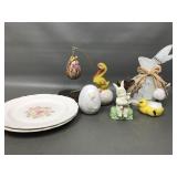 German Composition Duck Candy Container & More!