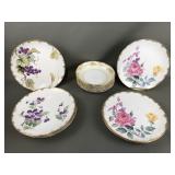 Vtg Lefton China Plates & Noritake Bowls 15pc