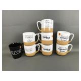 Speckled Positive Quote Mugs From The Grainhouse