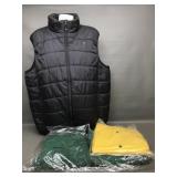 Heavy Duty Rain Coat, Camel Crown Puffer Jacket
