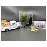 Herb Pot Set, Stained Glass Flower Decor & More