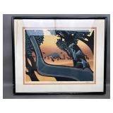 Kamburnima Kyoto Numbered Art Print *note