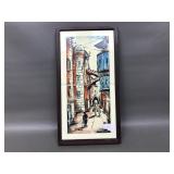 Robert Radman Original Art On Tile