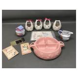 Ceramic Divided Plate, Baby Clothes Pattern & More