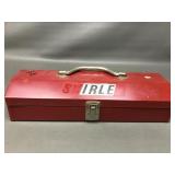 Vintage Metal Box With Tools