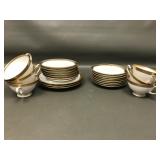 White & Gold Holiday Porcelain Diningware