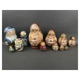 Hand Painted Intricate Russian Matryoshka Dolls