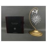 2018 Waterford Snow Crystal Tree Ornament