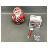 Retrospect Porcelain Santa Pez Dispenser & More