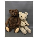 Antique? Teddy Bear & Vintage Sawdust Bear