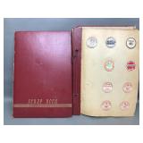Vtg Scrapbook Filled W Milk Caps