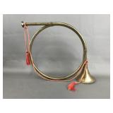 Vintage Brass Post Horn