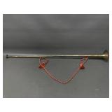 Vtg Brass Long Trumpet