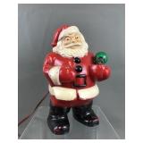 Vintage Blow Mold Santa Claus Christmas Light