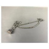 Georgian Style Pocket Watch Chain With Pins