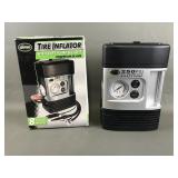 Slime Tire Inflator W Raft Pump & Light In Box