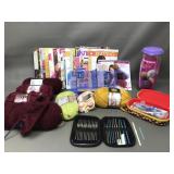 Knit & Crochet Books, Yarn, Snapware & More!