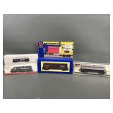Southern Pacific N Gauge Flat Car, Box Car &