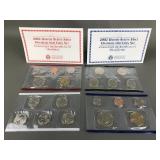 2002 Denver & Philadelphia Uncirculated Coin Sets