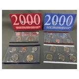 2000 Denver & Philadelphia Uncirculated Coin Sets