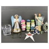 Goebel Germany Porcelain Angel, Paper Mache'