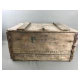 Antique Prima Company Wooden Beverage Crate