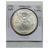 1oz .999 Fine Silver Mexican Coin