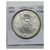 1oz .999 Fine Silver Mexican Coin