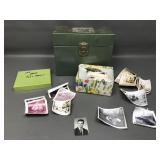 Hamilton Skotch Porta File Box W Vintage Photos