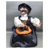 Halloween Factory Animated Witch W Cat