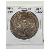 1oz .999 Fine Silver Mexican Coin