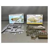 Vtg Revell Flying Tiger & Skycrane Model Kits