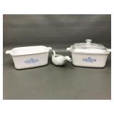 Vintage Corning Ware Casserole Dish & More