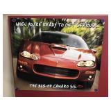 Vtg Corvette & Camaro Posters