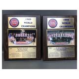 Preowned Detroit Pistons Commemorative Plaque N