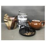Vtg Siemen's Porcelain Beer Mug, Hall & More