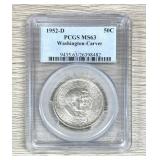 1952-d Washington-carver Commemorative Half