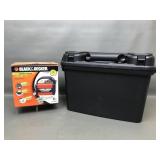 Black & Decker Battery Charger, Tool Box & More