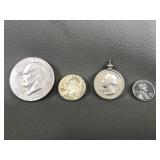 1963 Washington Silver Quarter, Steel Penny & More
