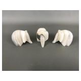 Hand-carved Onyx Elephants