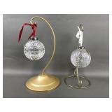 Waterford Crystal Seahorse Bulb Ornament & More
