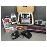 Atari Flashback Game, A/v Cables, Sony Speakers &