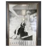 Framed Vtg Goodbye Norma Jean Marilyn Monroe Print