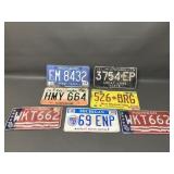 Vintage License Plates