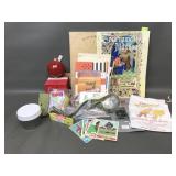 Living On Earth, Vtg Ephemera, Quilling Paper &