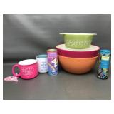 Pyrex Bowl & 'this Is Actually My First Rodeo' Mug