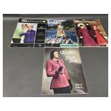 Vtg Spinnerin & Columbia Knit & Crochet Magazines