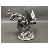 K Dopita Studio 1983 Pewter Sculpture